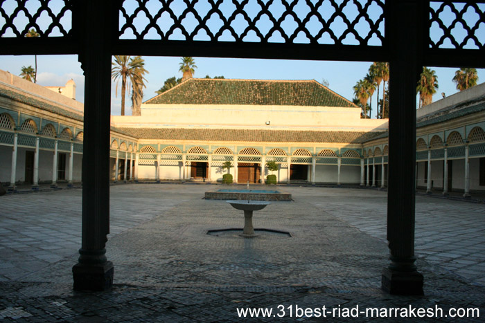 Photos of Bahia Palace 19th century Moroccan Architecture in Marrakech